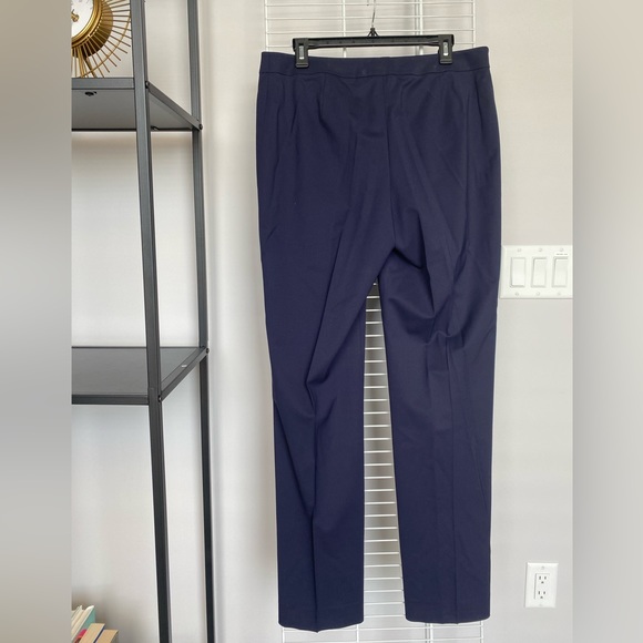 Lafayette 148 New York Dress Pants Blue - Picture 9 of 10